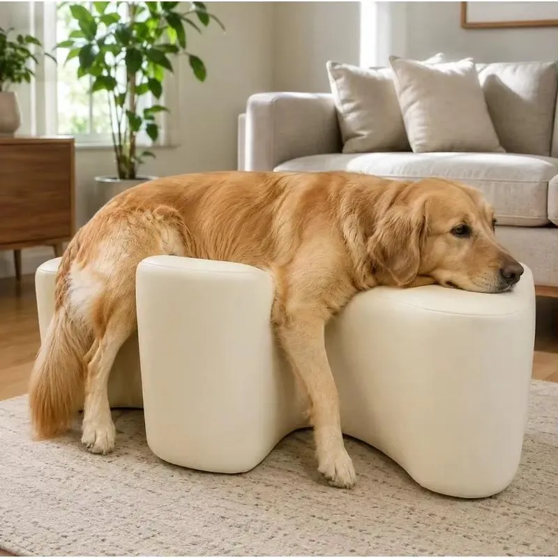 Pet support stool with fixed function, recovery rest bed, chair cushion, suitable for movement assistance for elderly and