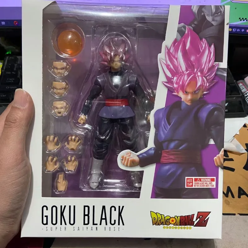 

Dragon Ball Action Figures with Articulated Joints Interchangeable Faces Goku Vegeta Gohan Frieza Beerus Trunks Model Toys Gift