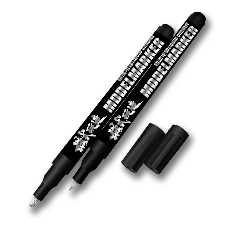 

MSWZ гальванический серебряный маркер, собранная фигурка меха, масляная краска, зеркальный маркер MS041