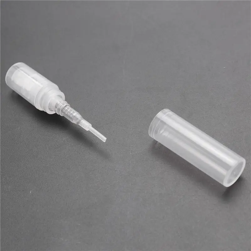 A84X-400 X 2Ml Plastic Travel Spray Bottle Empty Transparent Perfume Atomizer New