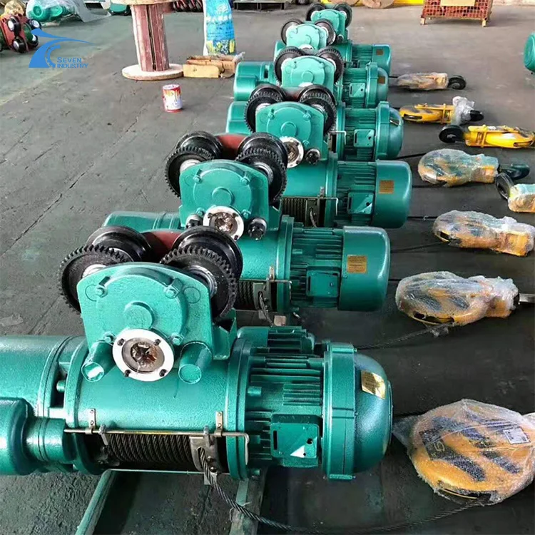 China Wire Rope Hoist High Speed Electric Monorail Steel Wire Rope Hoist