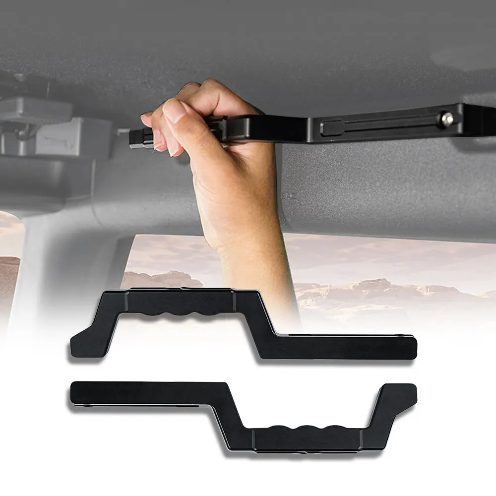 

Car Top Tandle Interior Parts for Ford Bronco on the car handle aluminum alloy modification accessories