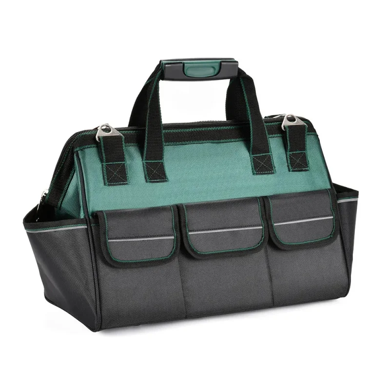 16 Inch 1680D Oxford Waterproof Electrician Tool Bag Multifunctional Heavy Duty Portable Storage Bag