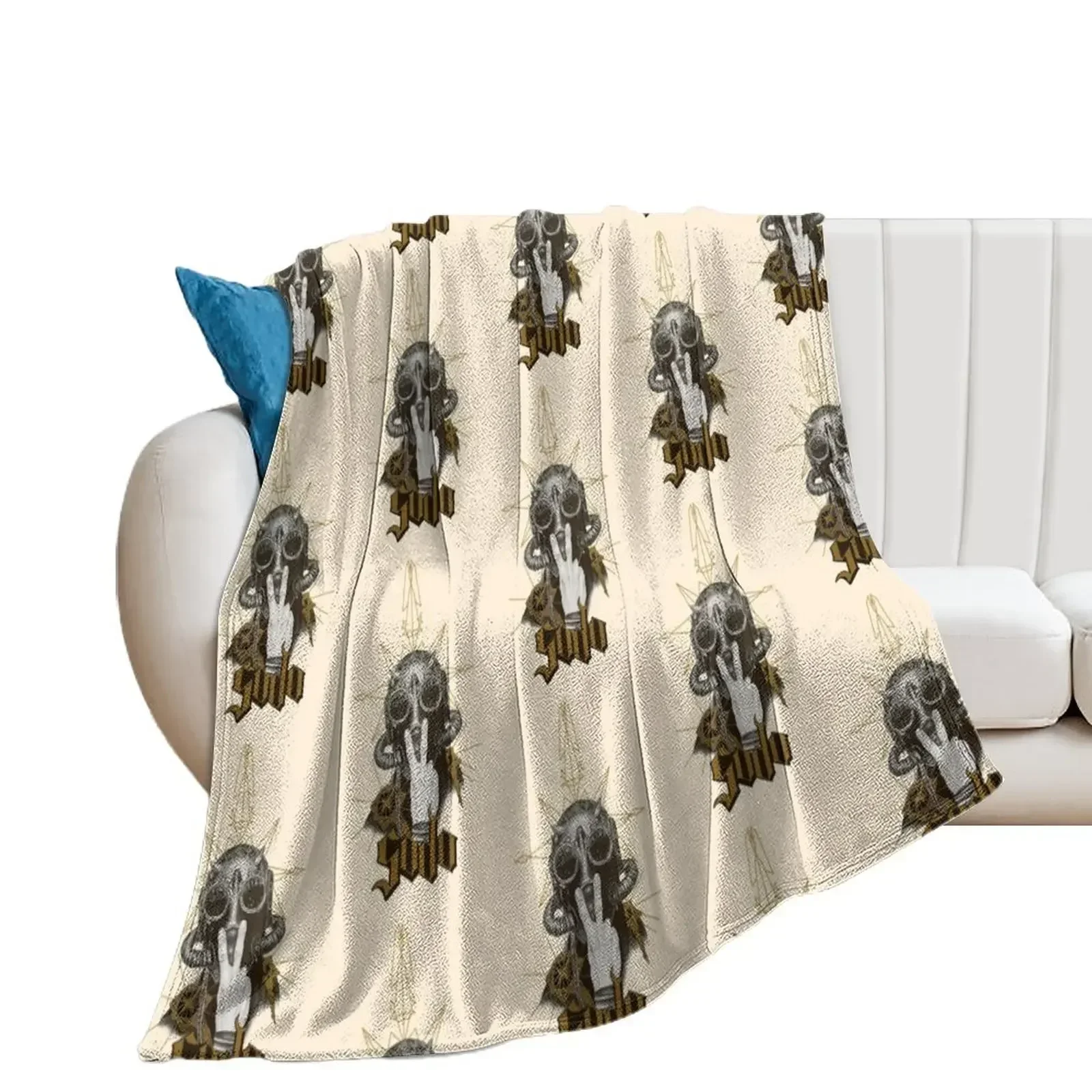 Sodo Nameless Ghoul, The band Ghost Throw Blanket Baby Stuffeds Thin Blankets