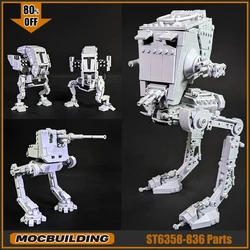 Space Movie Warker MOC Building Blocks Imperial Transportion Technology Bricks DIY Assembled Model Display Toys Children Gifts