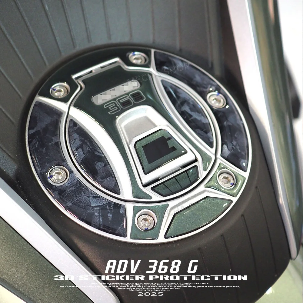 For Zontes 368 G Accessories 2025 Motorcycle Fuel Cover Protection Waterproof Scratch Resistant 3D Gel