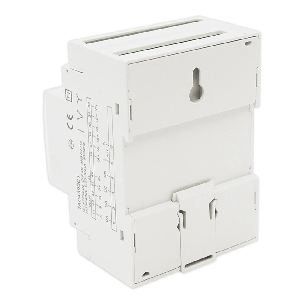 Industrial Grade Three Phase Energy Meter TAC4300 Supporting 85 270V AC Input and 0 005A to 100A Current Range