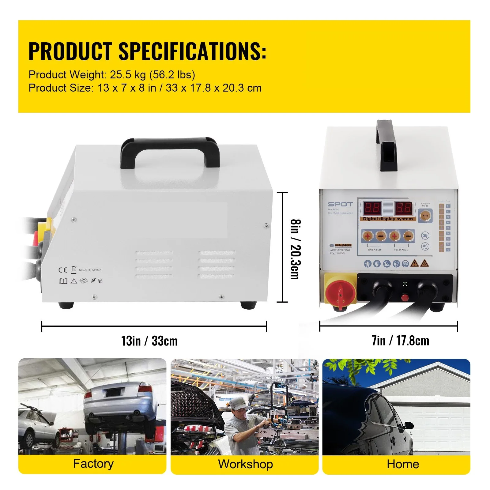 Dent Puller Machine 3800A Vehicle Panel Spot Puller Dent Bonnet Door Repair GYS2700 12KW Spot Welder For Car Dent Repair