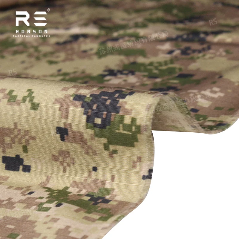 hot sale 50% Nylon 50% Cotton Ripstop fabric CADPAT MT Camo NYCO5050 tactical fabric use for uniform in stock