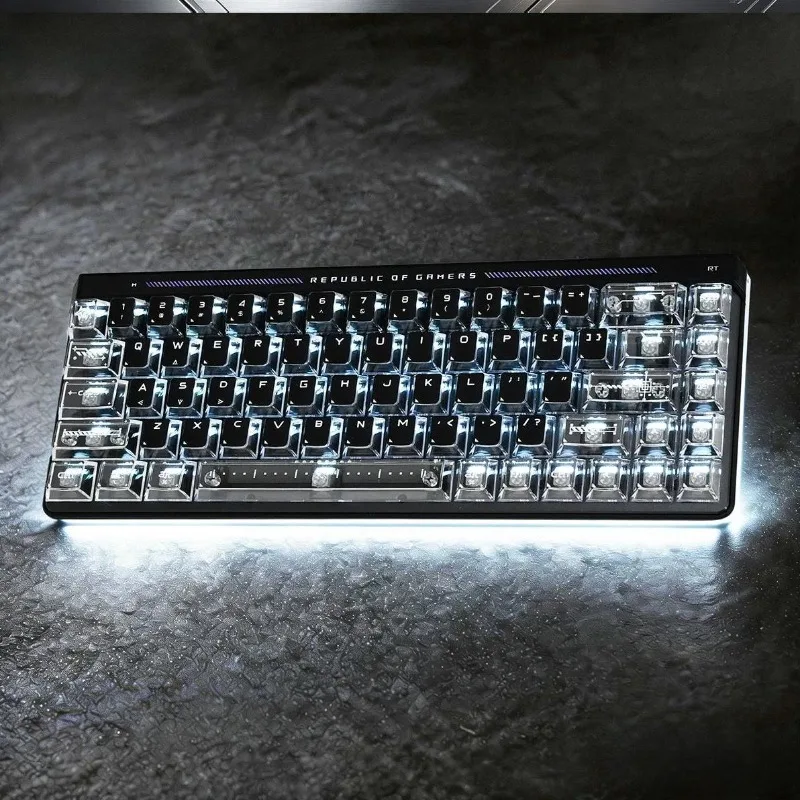 Classic replica keycaps, original factory transparent, customized, original and adaptable mechanical keyboard 60-108