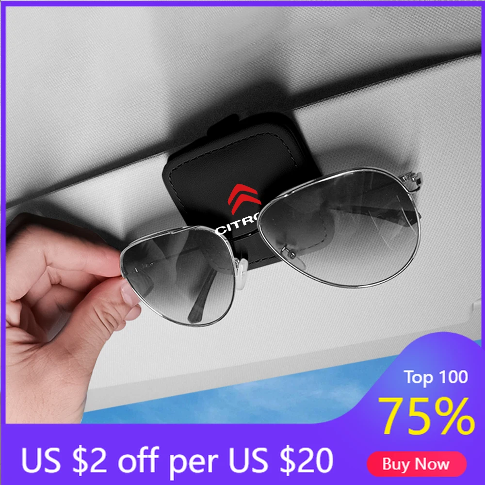 

Многофункциональный держатель для очков и солнцезащитных очков на приборную панель автомобиля 2026 года для Citroen C5X, C3, C4 Aircross, Picasso, Cactus, Celys