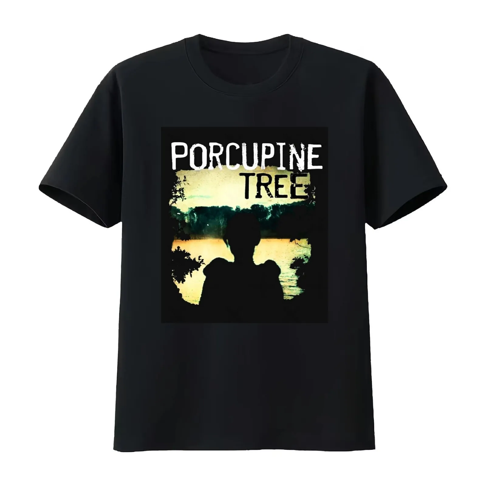 Porcupine Tree T-Shirt Summer Casual Cotton Tee Oversized Streetwear Tops Vintage Graphic Print Loose Fit Short Sleeve
