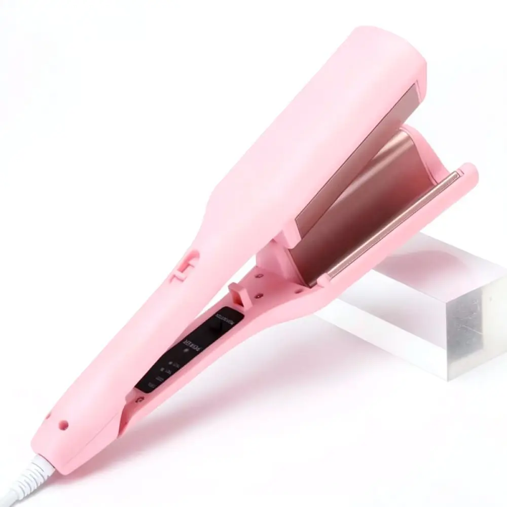 32MM Professional Deep V Hair Curler Ceramic Tourmaline Natural Wave Styler Fluffy Hair Perm Styling Device