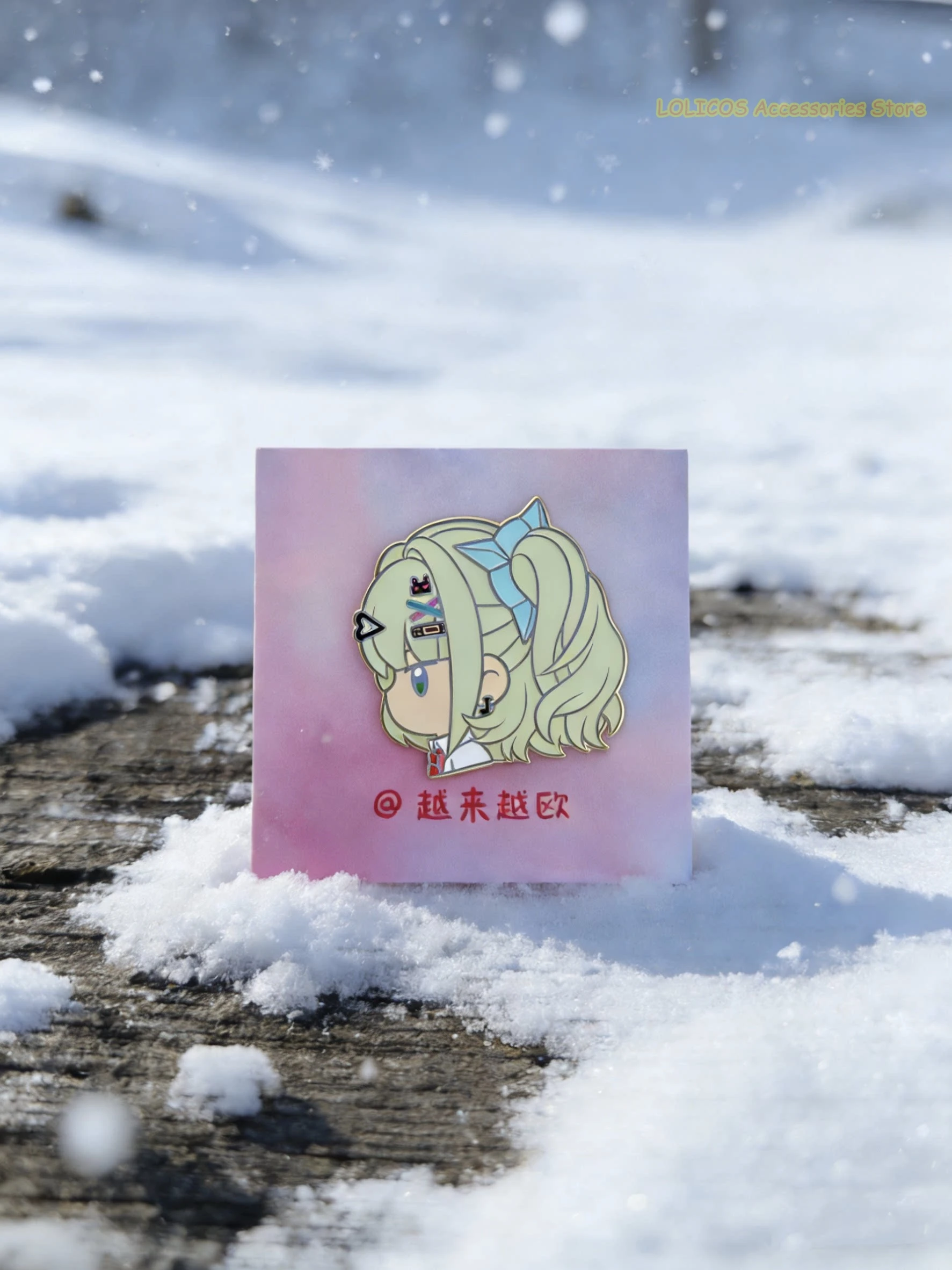Anime Zenless Zone Zero Sunna Ye Shunguang Vivian Banshee Badge Brooch Pin Collection Game Cosplay Backpack Pendant view 5