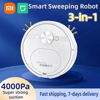 Xiaomi MIJIA Smart Sweeping Robot Vacuum Cleaner 3 in 1 Robot Vacuum Cleaner Suction Power Great for Pet Hair Carpets Floors