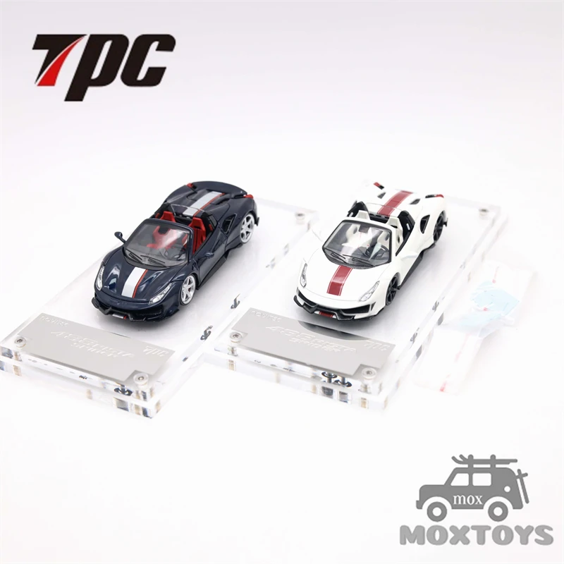 

Литая под давлением модель автомобиля TPC 1:64 488, металлик, синий, серебристый/жемчужно-белый, красный