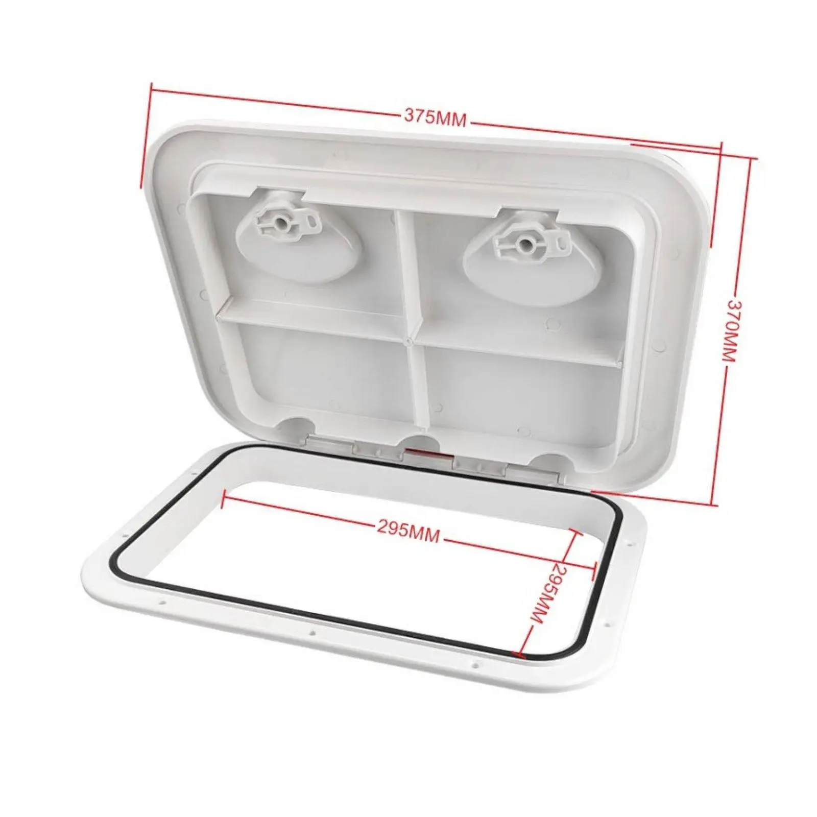 Weatherproof Marine Hatch Cover ABS Deck Access Panel Nautical Boat Parts for Yacht Sailboat RV Storage view 5