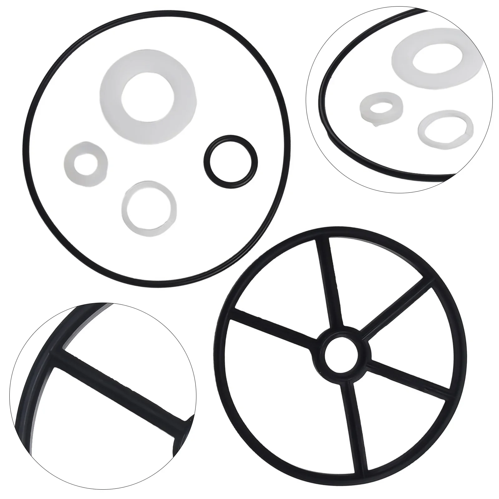 Kit de vedação de junta de aranha de válvula de filtro de piscina de alto desempenho para Hayward SP0710 Vario Flo Durabilidade e eficiência