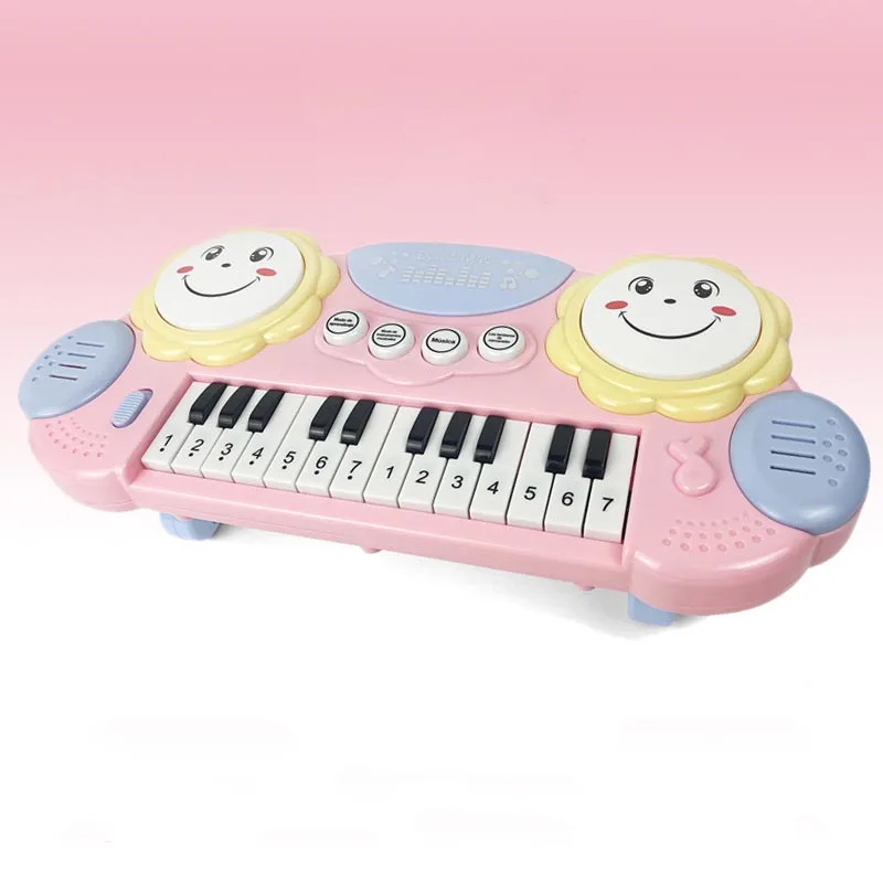 Kids Multi-functional Electronic Keyboard Piano for Kids With Microphone Musical Instrument Educational Toys Gift for Children