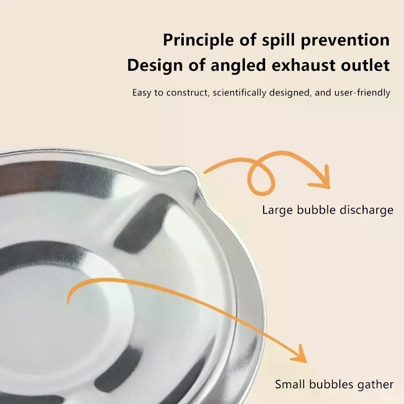 Pot Watcher Disc Kitchen Essential Prevent Pasta Soups Milk Boiling Over Boil Control Disc For Home Cookers Stainless Steel