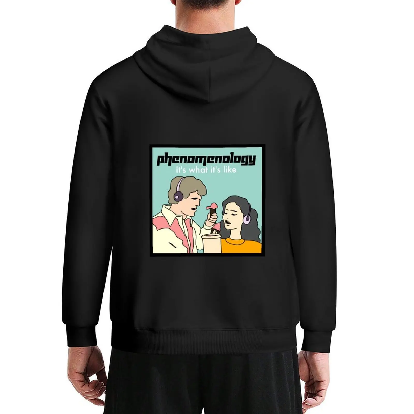 

Phenomenology: It's What It's Like Hoodie fashion men anime clothing japanese style aesthetic clothing man hoodie