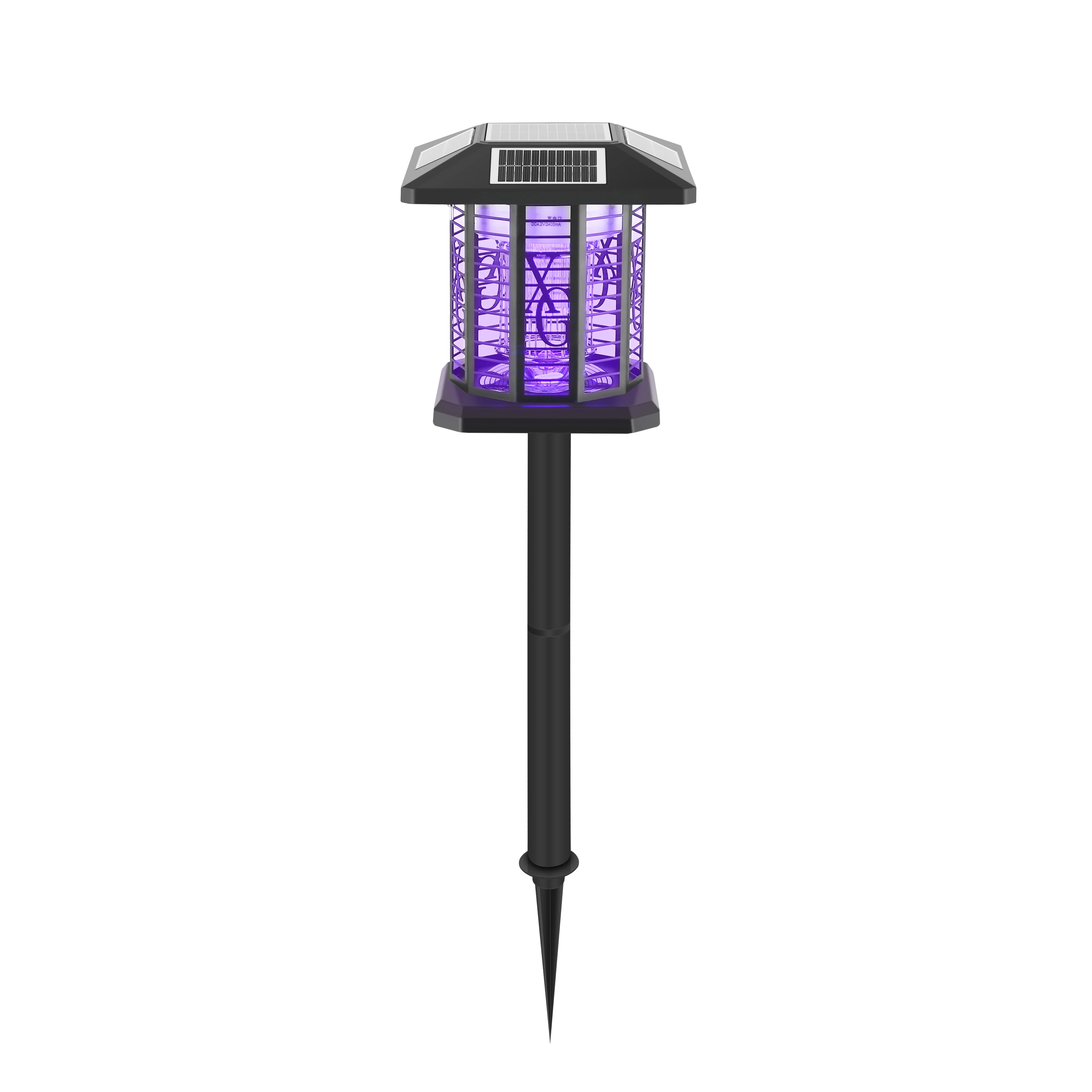 Lampada Mata Solar Led Incenso Mosquito Killing House Fly Killer Moustiques Repelente Electronique Mosquito Lâmpada Ao Ar Livre