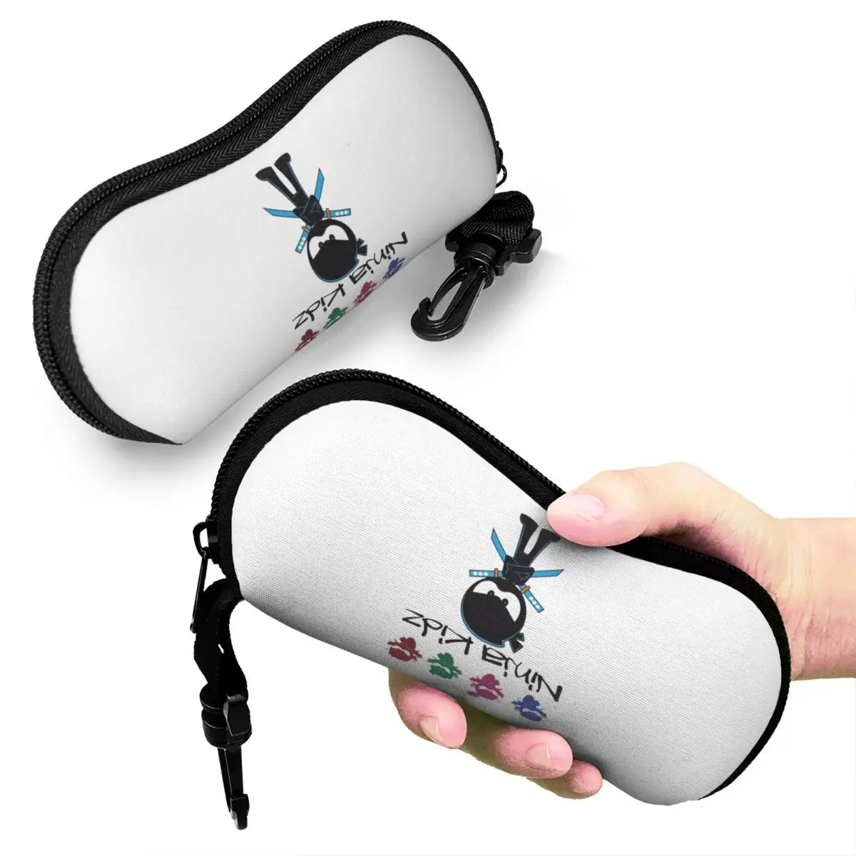 

Ninja Kidz Shell Glasses Case Protector Sunglasses Box Women Men Soft Eyeglass Bag Pouch