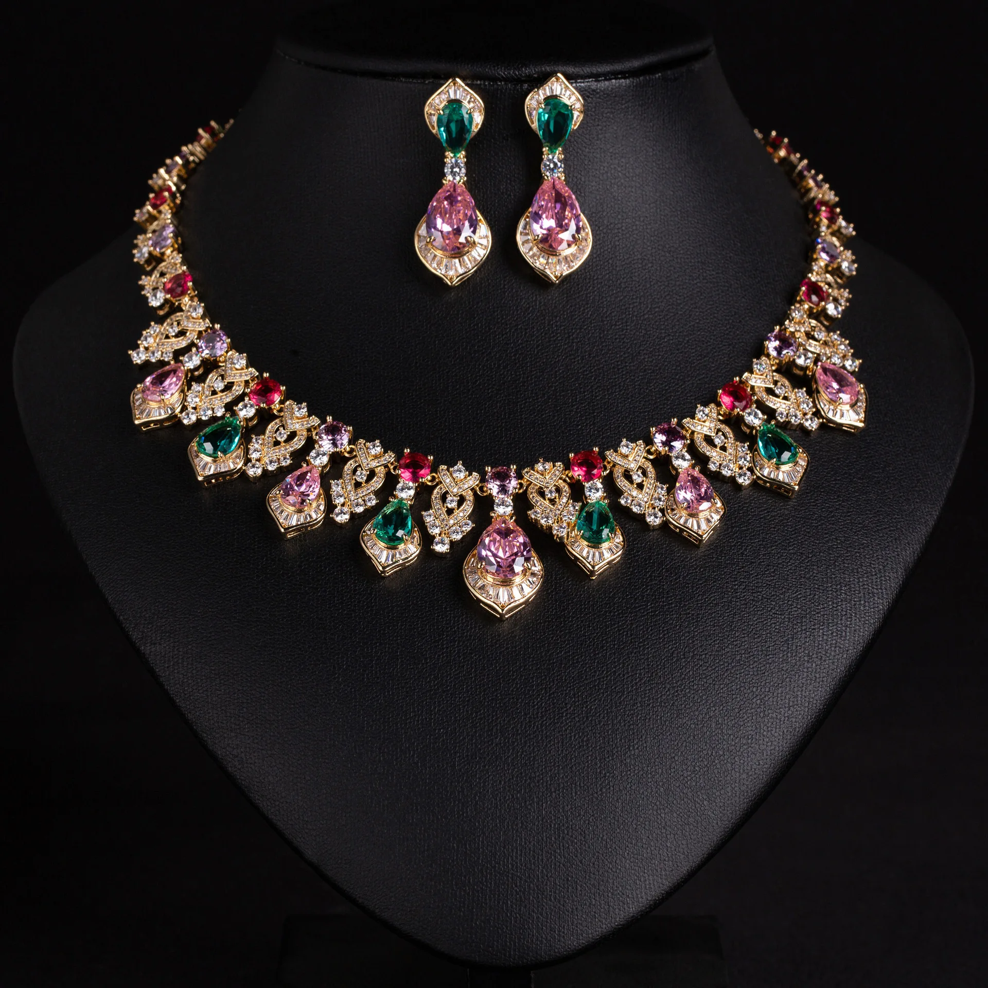 ensemble-collier-ras-du-cou-et-boucles-d'oreilles-a-pampilles-en-zircon-de-luxe-bijoux-amincissants-tendance-style-europeen-pour-mariee-et-usage-quotidien