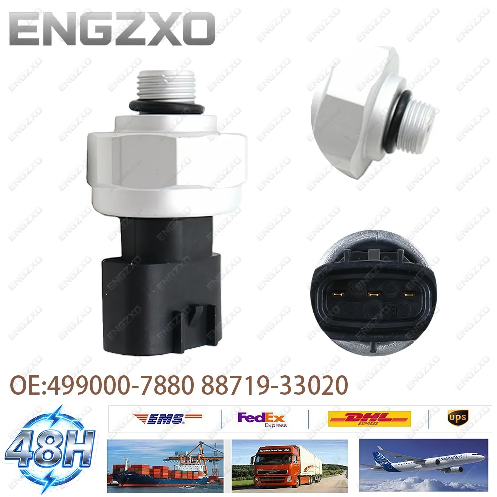 

High Quality 88719-33020 499000-7880 8871933020 AC Pressure Switch Sensor 3Pins For Corolla For Lexus ES GS IS LS NX Car Sensors