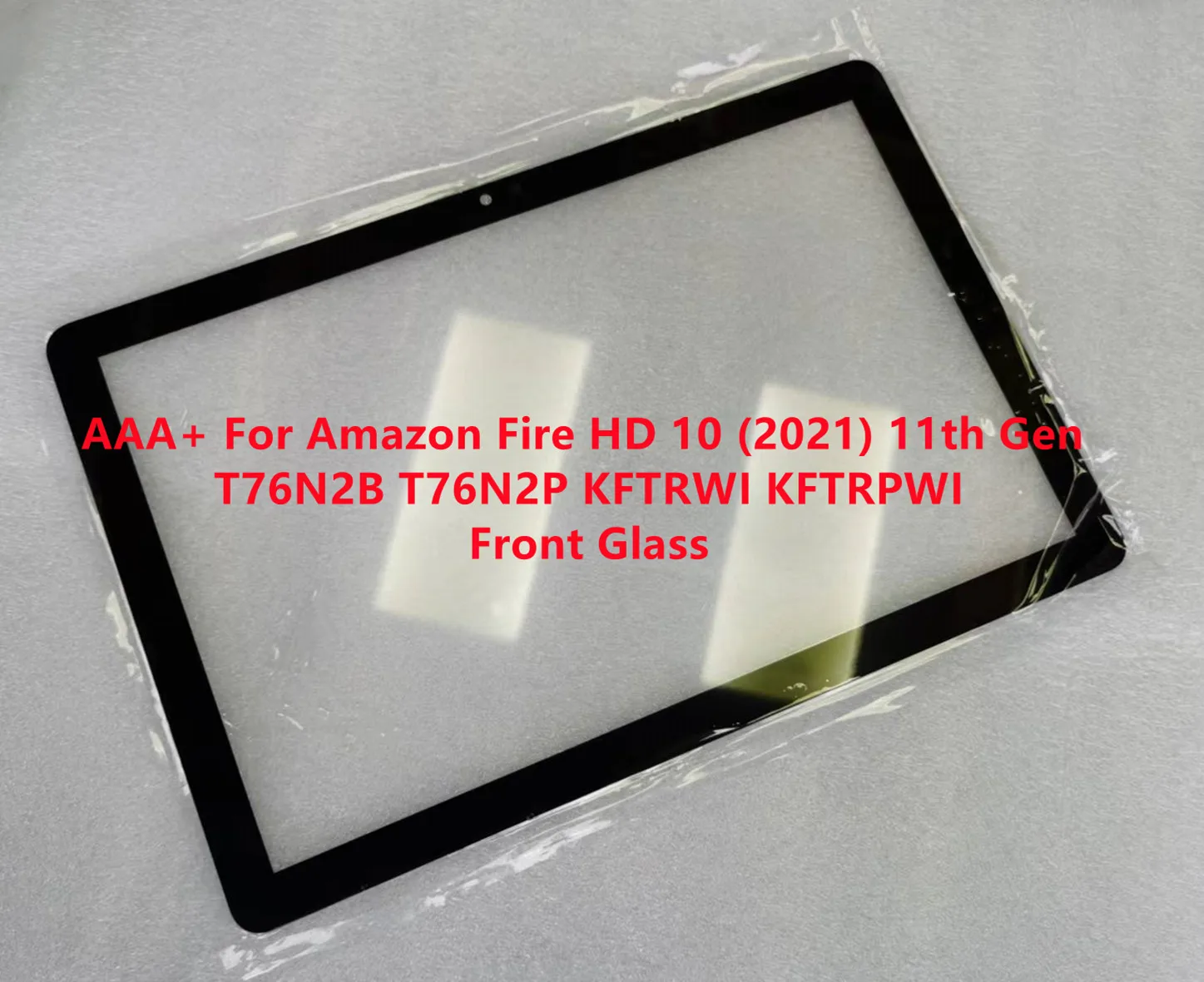 New Original For Amazon Fire HD10 HD 10 (2021) 11th Gen T76N2B T76N2P KFTRWI KFTRPWI Front Glass LCD Outer Panel + Laminated OCA