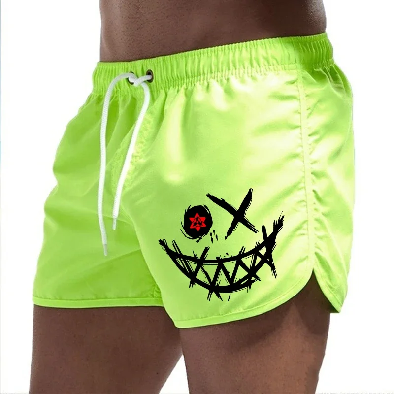 

Мужские пляжные шорты, летние повседневные модные шорты, шорты для серфинга, шорты для бега, прохладные и дышащие быстросохнущие шорты.