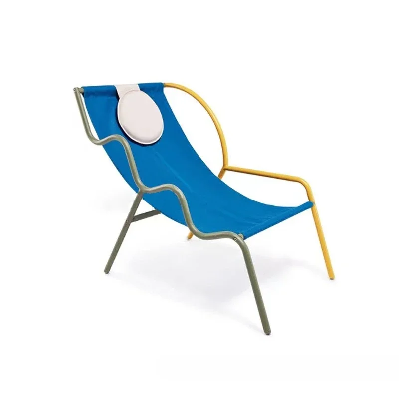 

Simple Nordic home balcony summer lunch lounge chair leisure decoration designer canvas hair