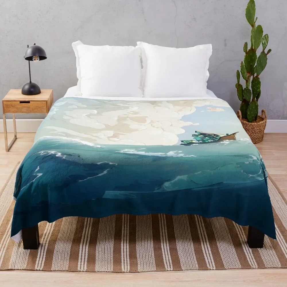 

Spiritfarer - Cover Image Throw Blanket Soft Bedroom Blanket for Night Sleeping