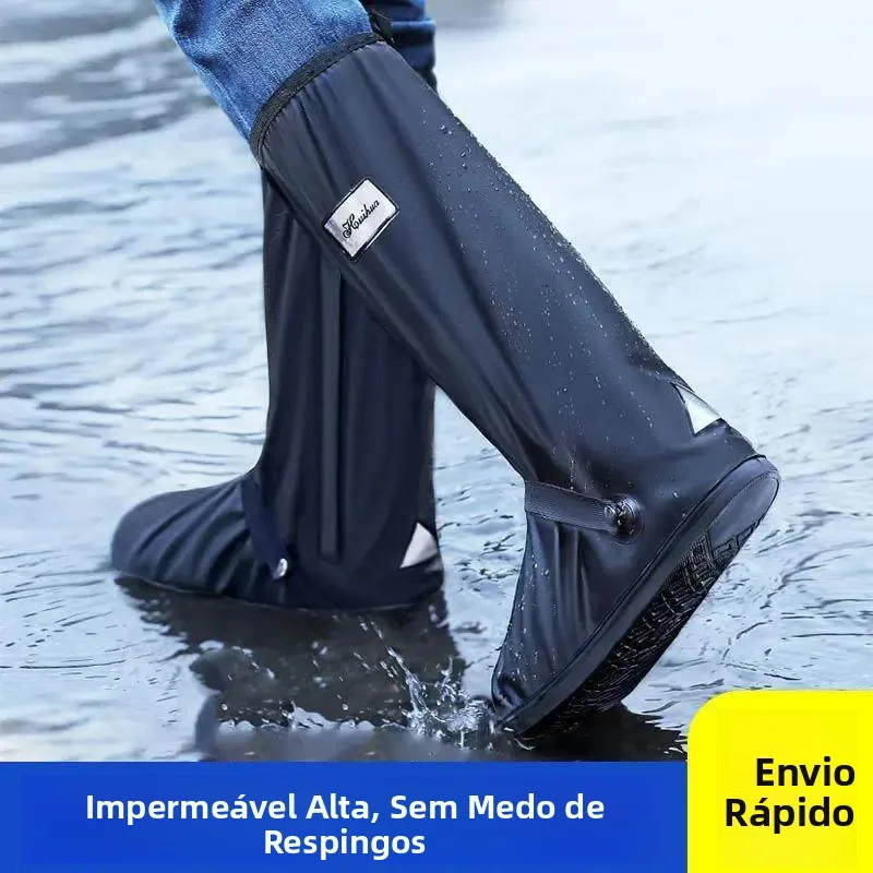 capas-de-silicone-espessas-e-altas-para-sapatos-a-prova-d'agua-e-antiderrapantes-para-homens-e-mulheres-para-dias-chuvosos