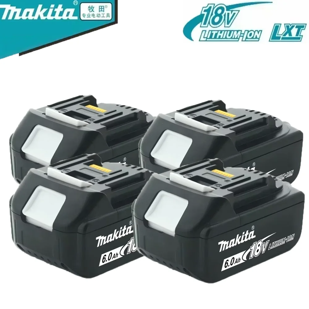 

Genuine Makita 18V 6AH Battery Power Tools Li-ion Replacement LXT BL1850 BL1840 BL1860 for 18 V Screwdriver with BMS TPCELL 18V