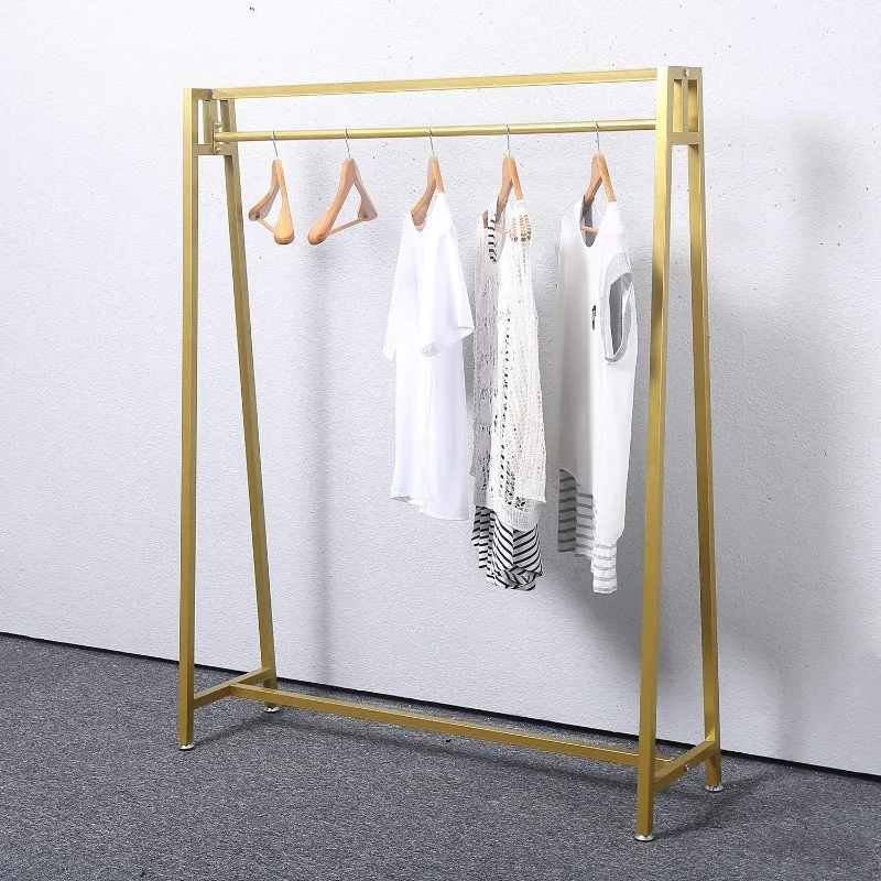 

Moden Metal Clothes Rack with Clothing Hanging Rack Organizer for Laundry Drying Rack Display Racks Garment Racks,