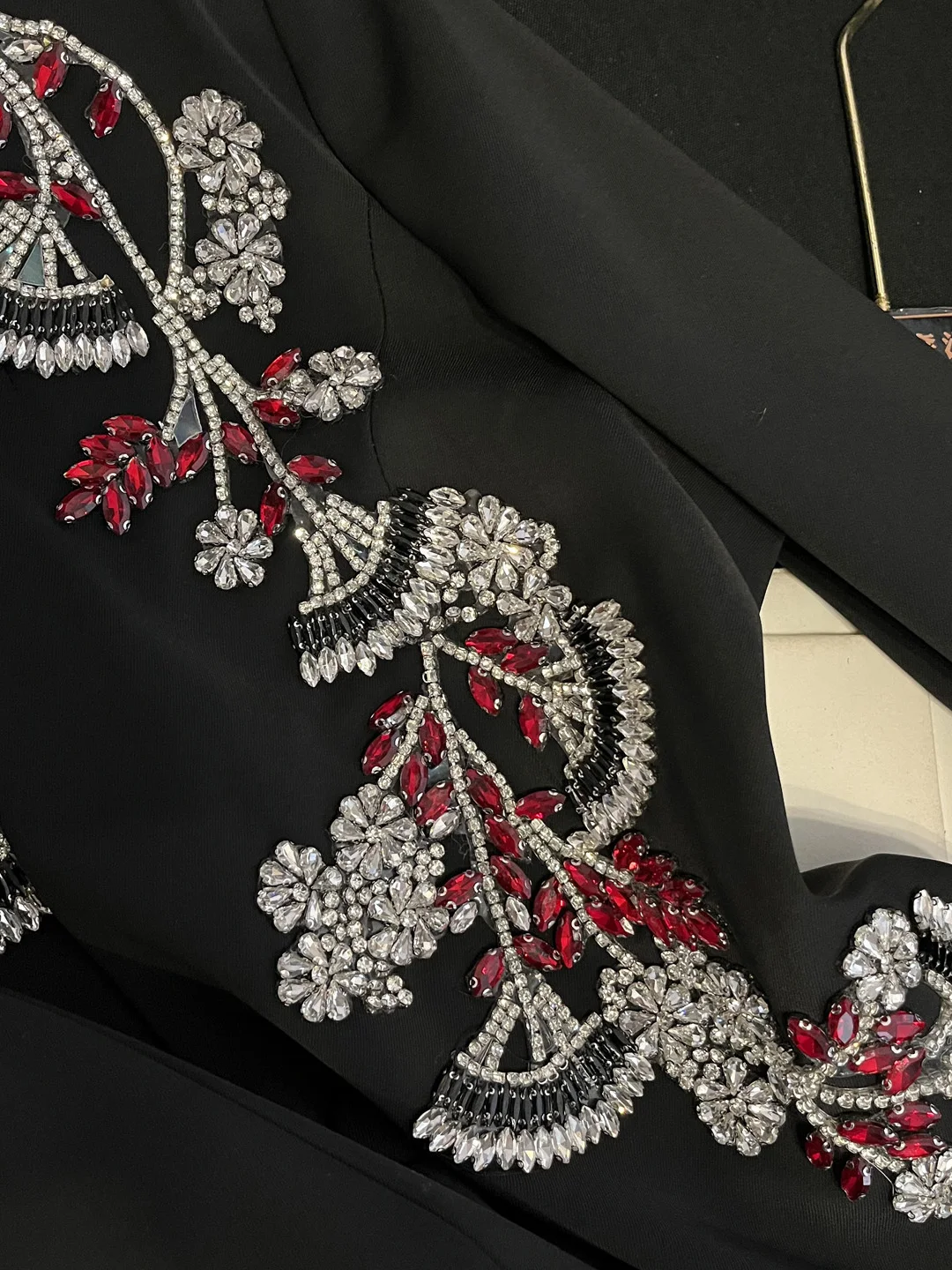 Sciolto lungo Sve V-Ne taglio dritto Jaet Autunno New Sle Donna Faion French Sle ricamato Abbigliamento da ufficio X3