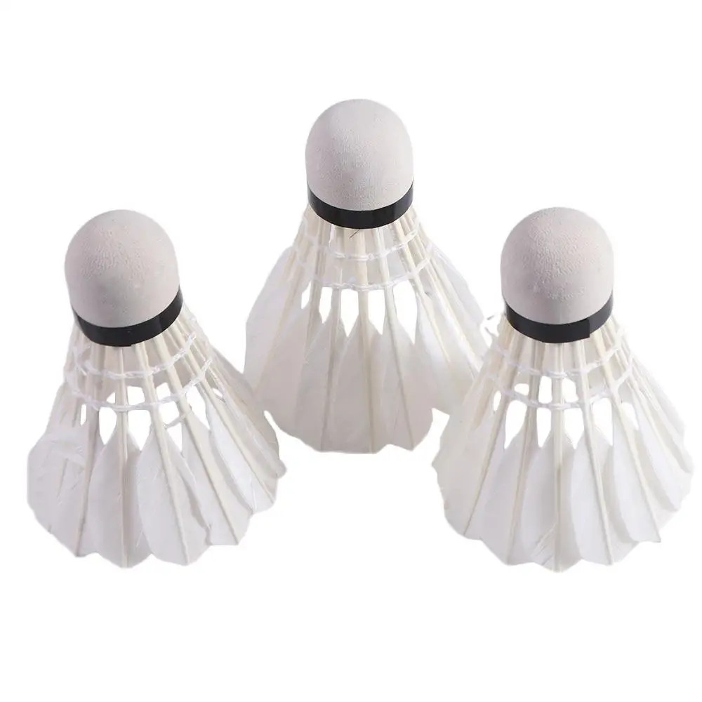 Plume Shuttlecock Foam Head Badminton Lightweight Professional Badminton Ball Durable No.5 Goose Down Badminton Ball Competition