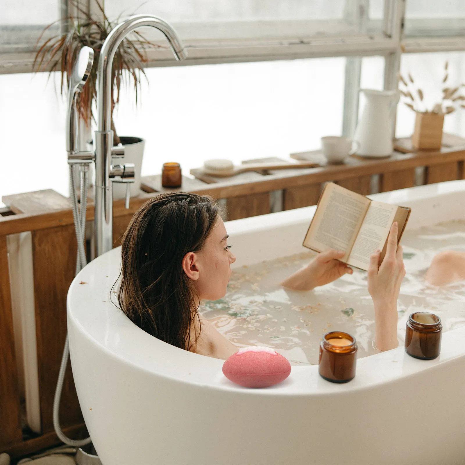 3Pcs Fragrance Bathing Sea Salt Relaxing Bubble Bath Skin Moisturizing Exfoliating Natural Salt Bombs for Tub Bathing