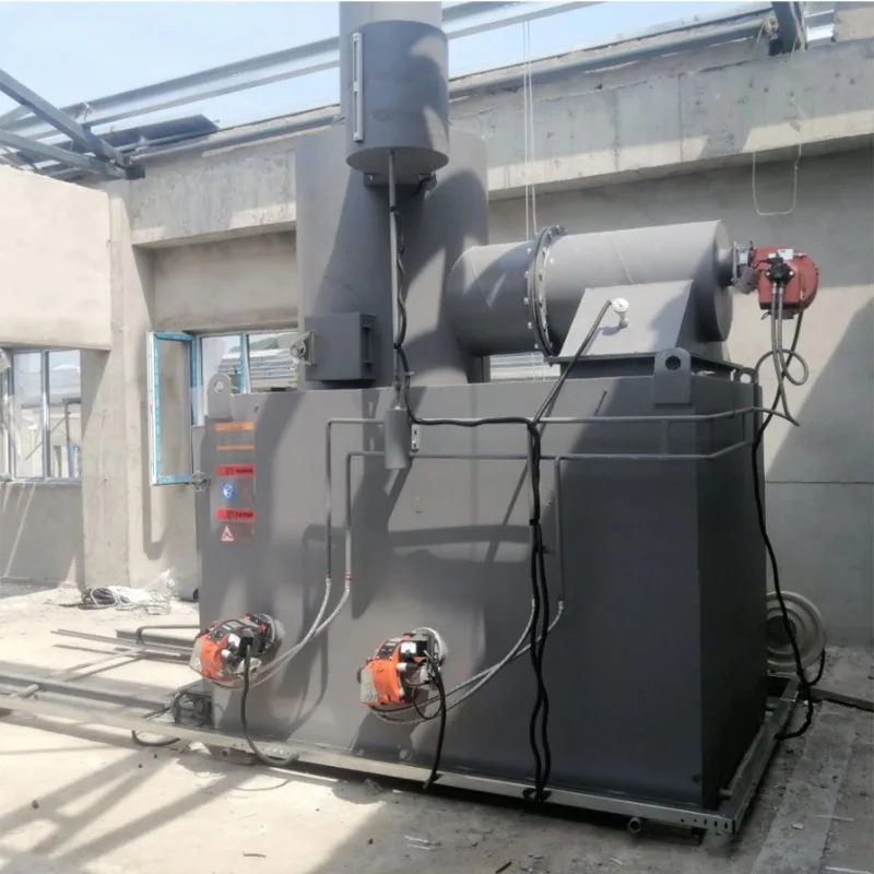 Pet Cremator Pet Funeral Home 50kg H Smokeless Cremation Machine Commercial Sale Support Custom
