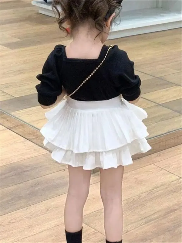 Girl Pleated Skirts High Waist Summer Fashion Mini Skirts Dance Skirt  Student Skirts 4 6 8 10 12 Year