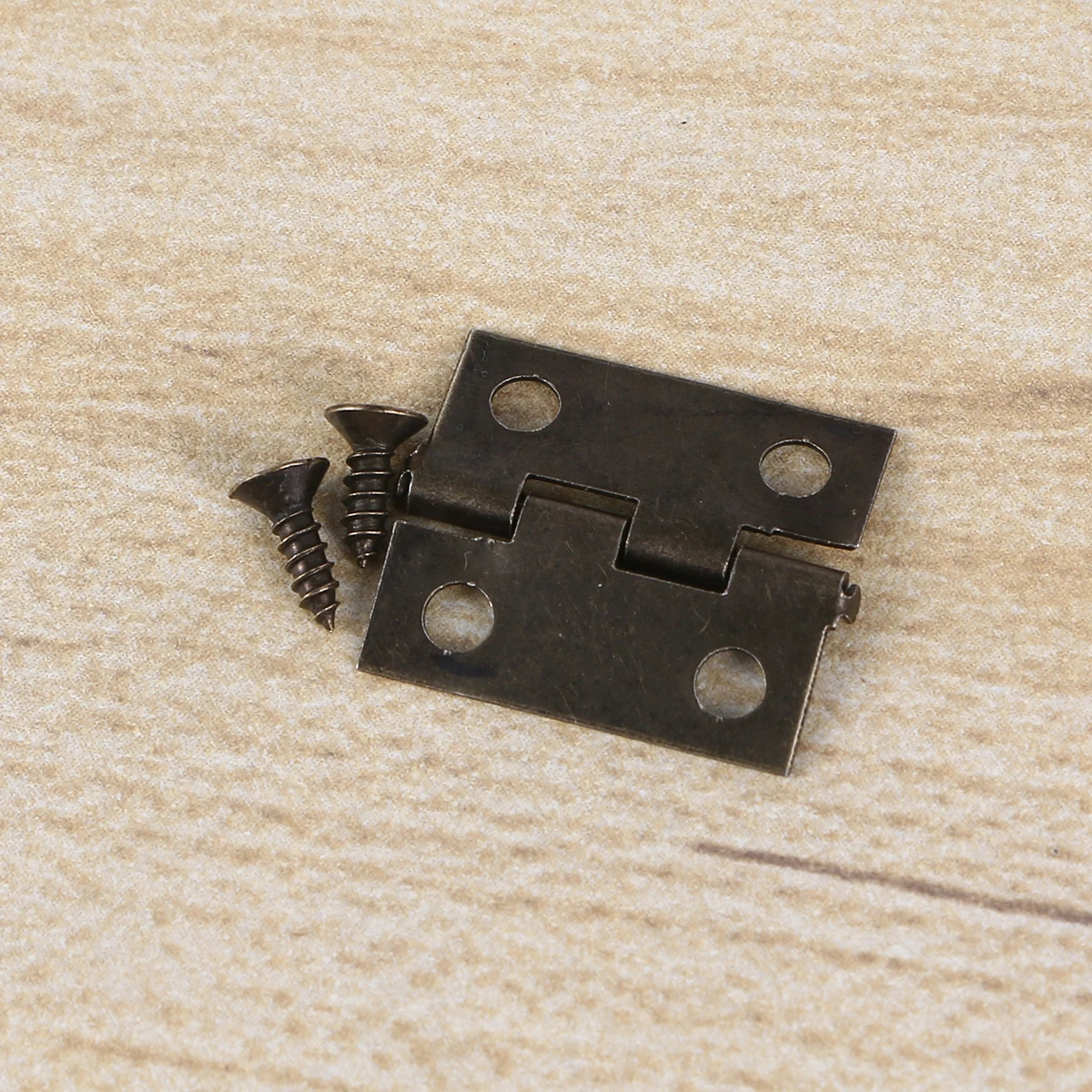 

50pcs Self-Closing Spring Hinge Heavy Duty Stainless Steel Automatic For Jewelry Box Case Silent Compact With Screws Case Box