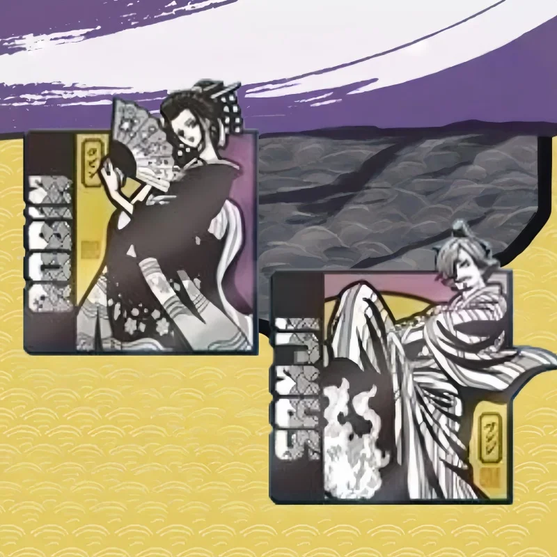 KAYOU Genuine ONE PIECE Japanese Style Badge Series Monkey D. Luffy Roronoa Zoro Collection Card Anime Peripheral Holiday Gift