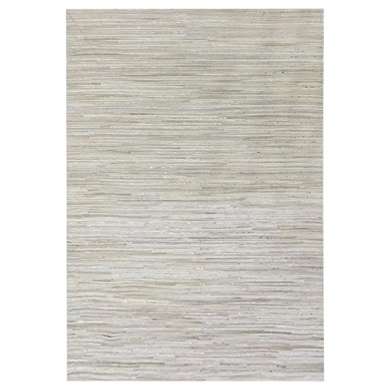 Modern Light Luxury Modern Rug Living Room Natural Cowhide Handmade Sofa Floor Mat Simple Sofa Tea Table Floor Area Rug