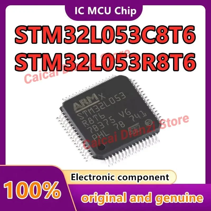 

STM32L053C8T6 STM32L053R8T6 ARM Cortex-M0 32MHz Microcontroller (MCU/MPU/SOC) IC chip