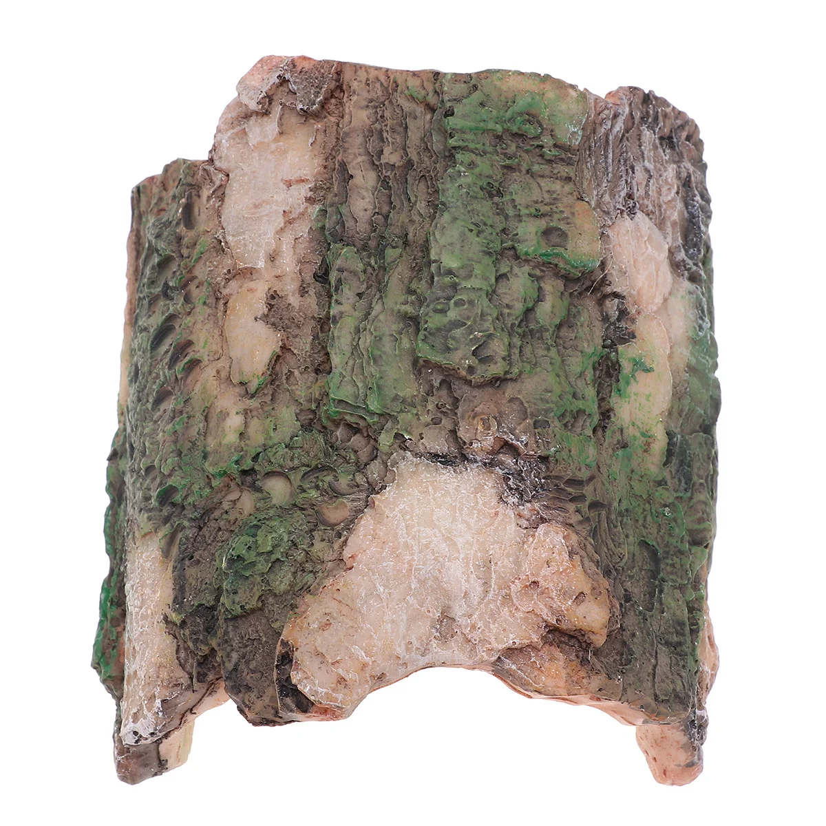

Arch Bark Creeper Hiding Decor Resin Landscaping Ornament Odorless Fish Tank Lizard Shelter Hideout Arch Tree Ornament