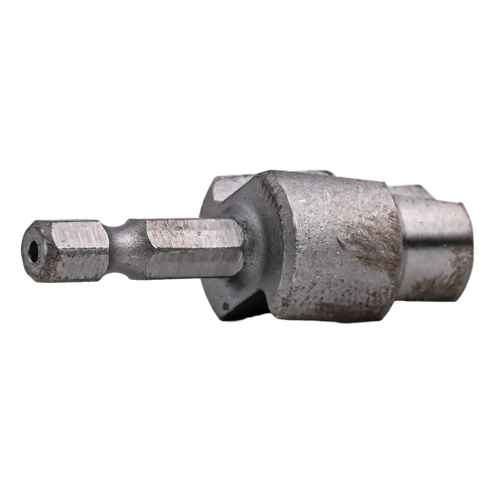 1pc 6.35mm Hexagonal Shank Drill Bit Water Pipe Expansion Drill Punch For Plumber Water Pipe Puncher Drill Bit Hand Tool