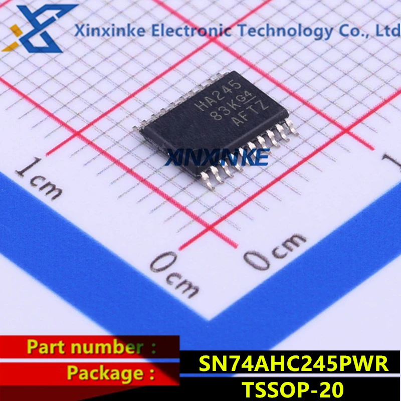 10PCS SN74AHC245PWR TSSOP-20 HA245  Bus Transceivers Tri-State Octal Chip Logic ICs Brand New Original