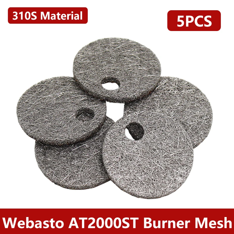 5PCS/lot  For Webasto AT2000ST Parking Heater Parts 1 hole 33mm 310S Stainless Steel Burner Mesh 1302799A