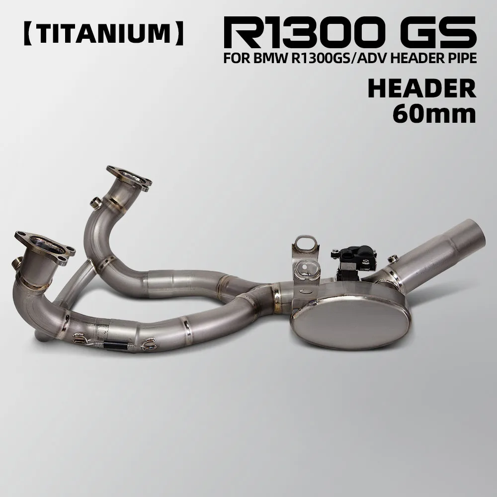 Motorcycle Exhaust Manifold Headers with Electric Valve For R1300R R1300RS R1300GS R1300GSA R1300RT R1300-R/RS/GS/Adventure/RT